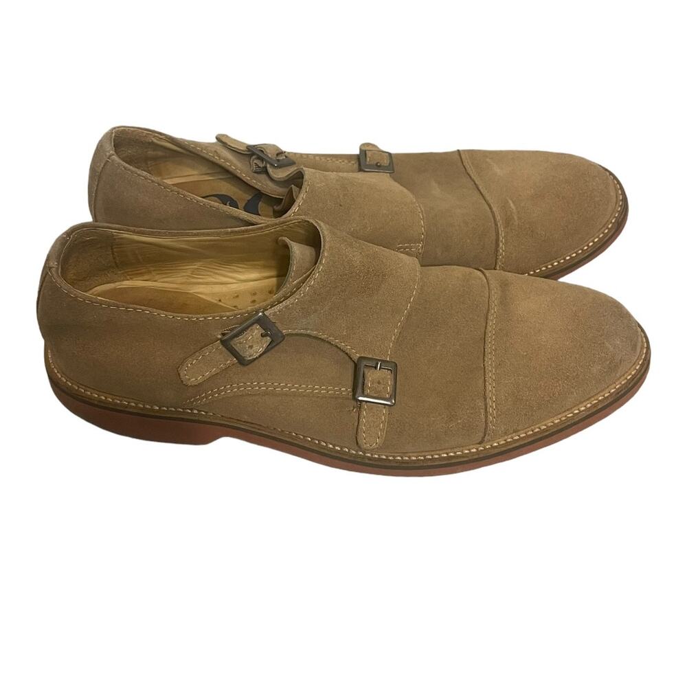 1901 Tan Suede Oxfords